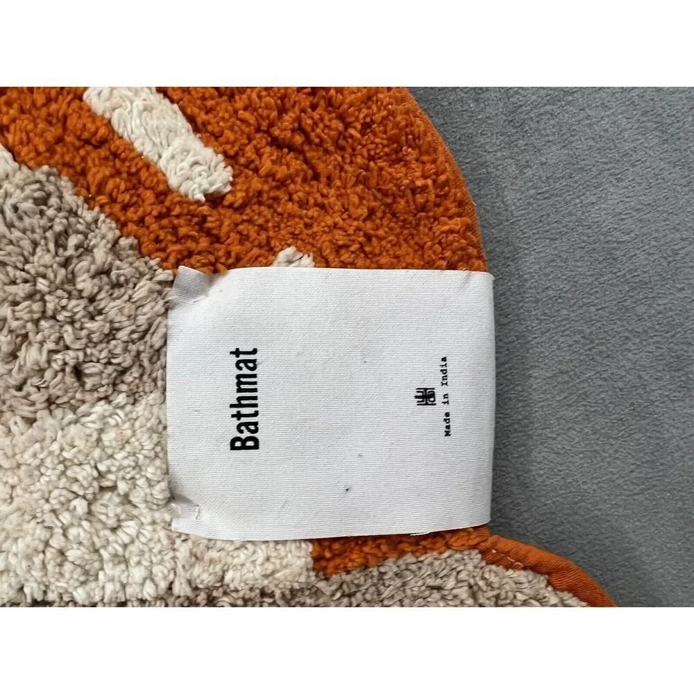 New Urban Outfitters Urban Home Mushroom Tutted Shag Bath Mat